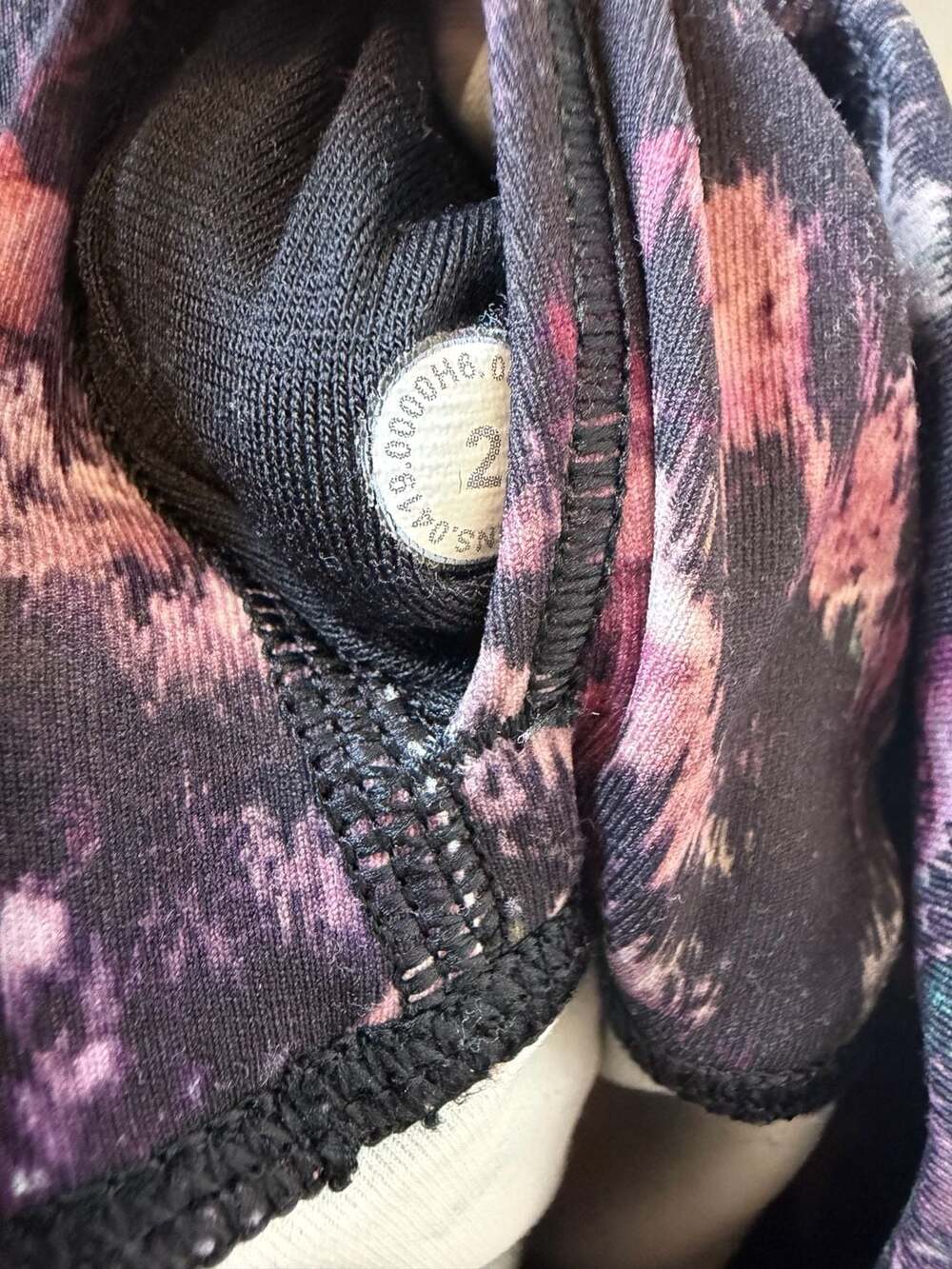 Lululemon Wunder Under High Rise Leggings Floral Print Size 2 - Picture 4 of 4